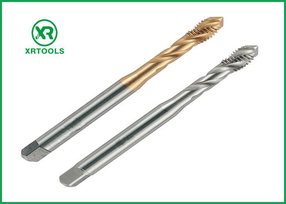 comprar TIN Coated Spiral Thread Tap, golpecitos del parte movible de la rosca de tornillo de la tolerancia 6H fabricación en línea