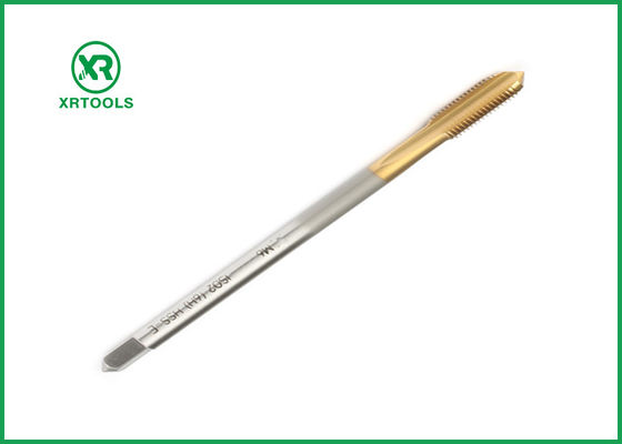 comprar Golpecitos de la máquina de Tin Coated Surface HSS para el material del acero 4341 de los metales no ferrosos fabricación en línea