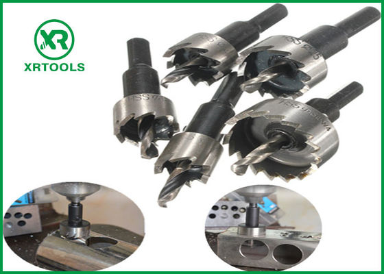 comprar Sierra acabada blanca del agujero del HSS, perforación estriada del metal de la sierra del agujero del metal de los dientes fabricación en línea